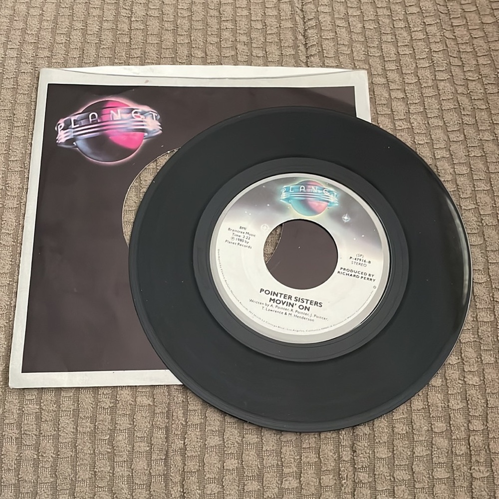 45 RPM Pointer Sisters 1980 - Picture 2 of 5
